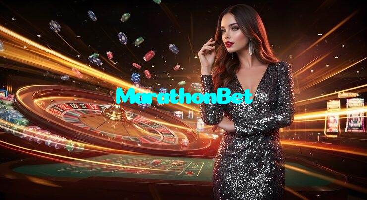 MarathonBet casino presented on mobile device in Pakistan with slots and live games